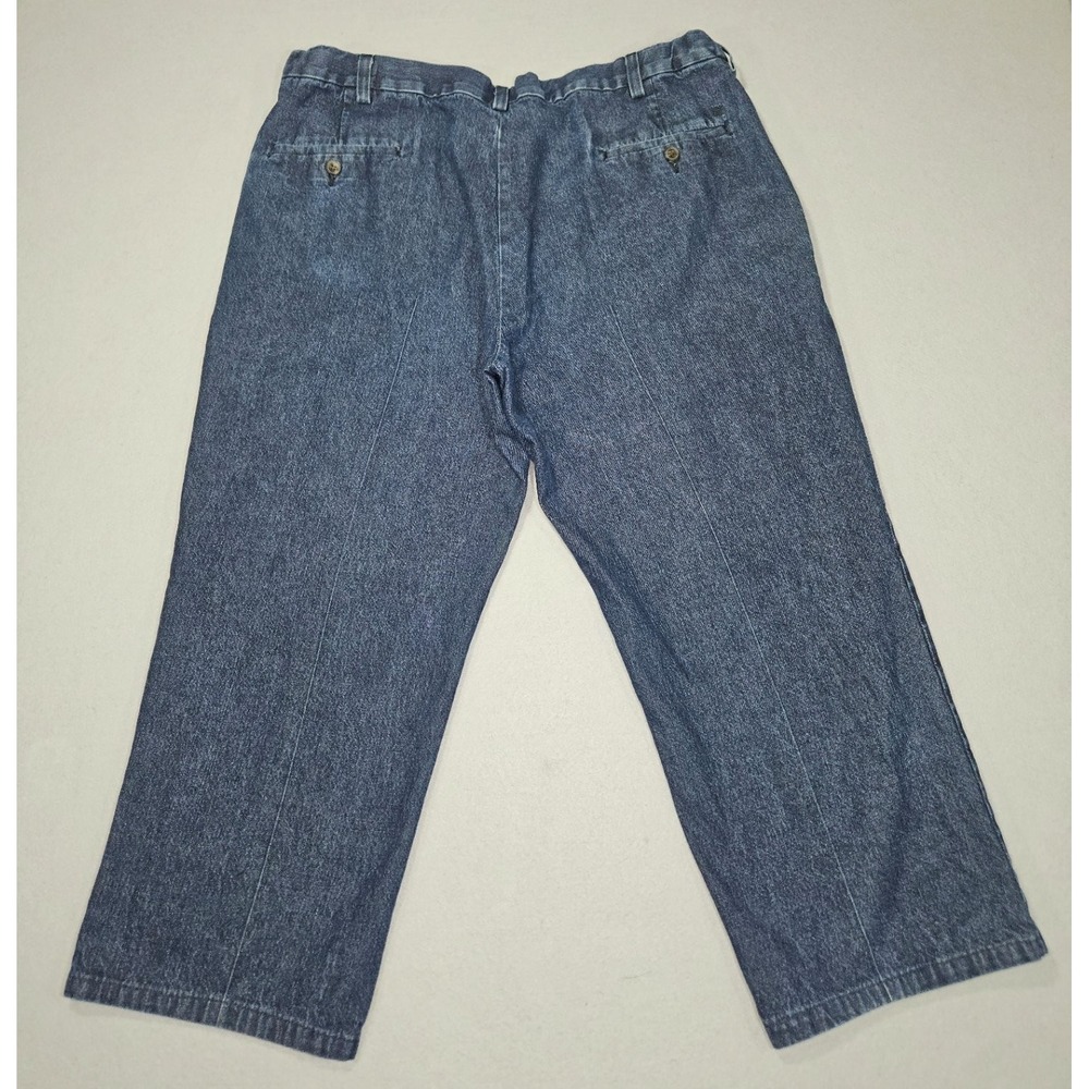 Haggar Clothing Men's Classic Fit Denim Jeans Size 42x29 - Picture 7 of 7